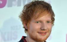 Singer Ed Sheeran. Picture: AFP.