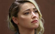 US actor Amber Heard testifies during the $50 million Depp vs Heard defamation trial at the Fairfax County Circuit Court in Fairfax, Virginia on 26 May 2022. 
