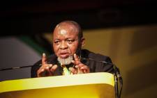 African National Congress national chairperson Gwede Mantashe at the party's 55th national elective conference at the Nasrec Expo Centre on 20 December 2022. Picture: Rejoice Ndlovu/Eyewitness News