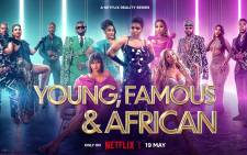Poster for season two of Netflix's 'Young, Famous and African' reality television series. Picture: Twitter/NetflixSA