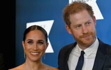 FILE: Prince Harry, Duke of Sussex, and Meghan, Duchess of Sussex, arrive at the 2022 Robert F. Kennedy Human Rights Ripple of Hope Award Gala at the Hilton Midtown in New York City on 6 December 2022. Picture: ANGELA WEISS/AFP