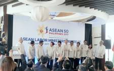 At the ASEAN Labour Ministers’ Retreat on 19-20 February 2017 in Davao City, the Philippines. Picture: ASEAN Facebook Page.