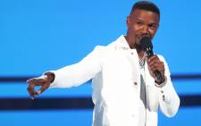 Host Jamie Foxx speaks onstage at the 2018 BET Awards at Microsoft Theater on 24 June 2018 in Los Angeles. Picture: AFP.