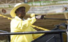 Ugandan President Yoweri Museveni. Picture: Isaac Kasamani/AFP.