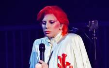 Lady Gaga's tribute to David Bowie at the 58th Grammy Awards. Picture: @ladygaga.