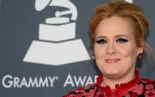 Singer Adele. Picture: AFP.