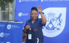 Western Cape Health MEC Nomafrench Mbombo. Picture: @WCHealthMEC/Twitter