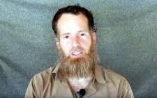 A screengrab from the latest video of South African Stephen McGowan who is being held hostage in Mali. Picture: Supplied