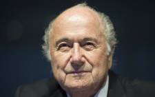 FILE. Re-elected Fifa President Joseph Sepp Blatter. Picture: AFP.