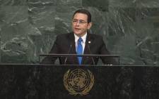 Guatemalan President Jimmy Morales. Picture: United Nations Photo.