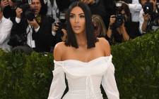 Kim Kardashian at the Costume Institute Benefit on 1 May 2017 at the Metropolitan Museum of Art in New York. Picture: AFP