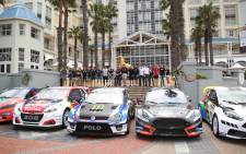 World Rallycross drivers in Cape Town for the finale of the 2017 world championship. Photo: Bertram Malgas/EWN