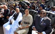 FILE: Robert and Grace Mugabe at the 2014 Presidential Inauguration, Union Buildings, Pretoria, Saturday 24 May, 2014. Picture: GCIS.