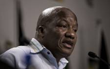 FILE: African National Congress chief whip Jackson Mthembu. Picture: AFP.