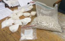 Some fo the drugs seized during a police raid at a home in Oudtshoorn on 10 November 2020. Picture: @SAPoliceService/Twitter