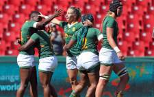 Springbok Women win 44-5 over Spain in their first of two Women’s Winter Series Test matches at Emirates Airline Park on Saturday, 13 August 2022. Picture: Twitter/@WomenBoks