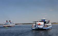 Cruise boats seen on the Volga River. Picture: Aleksander Kaasik/Wikimedia Commons