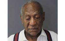 This booking photo obtained from the Montgomery County Correctional Facility in Eagleville, Pennsylvania, on 25 September 2018 shows comedian Bill Cosby after his sentencing for sexual assault. Picture: AFP.