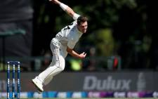 New Zealand's Matt Henry bowls during day one of the first cricket Test match between New Zealand and South Africa at Hagley Oval in Christchurch on 17 February 2022. Picture: Marty MELVILLE/AFP
