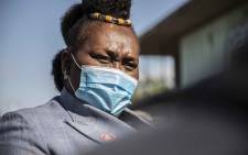 FILE: KwaZulu-Natal Health MEC Nomagugu Simelane-Zulu at the vaccination site by Moses Mabhida Stadium in KwaZulu-Natal. Picture: Abigail Javier/Eyewitness News