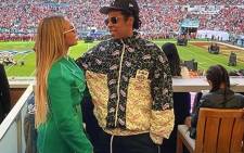 Beyonce and Jay Z pictured at the Super Bowl on 2 February 2020. Picture: @beyonce/Instagram