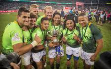 The Blitzbokke now join Fiji at the top of the World Series log. Picture: Aletta Harrison/EWN.