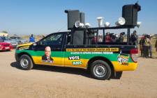 FILE: An ANC vehicle at the party's door-to-door election campaign in Mamelodi on 17 June 2016. Picture: Twitter: @GautengANC
