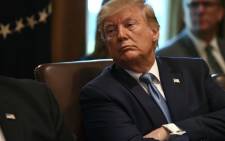 FILE: Donald Trump has repeatedly pushed for the unmasking of the unidentified author of a complaint that said Trump may have abused his power on the call by urging Ukraine to dig up dirt on his political rival Joe Biden. Picture: AFP