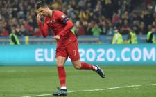 Cristiano Ronaldo scored his 700th career goal in a Euro 2020 Group B qualifier on 14 October 2019. Picture: @UEFAEURO/Twitter.