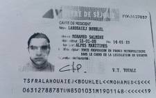 This image obtained by AFP from a French police source shows a reproduction of the residence permit of Mohamed Lahouaiej-Bouhlel, the man who rammed his truck into a crowd celebrating Bastille Day in Nice on July 14. Picture: AFP.
