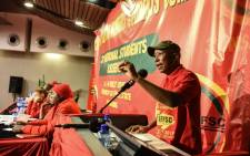 EFF leader Julius Malema addressed the party’s third national assembly of the EFF’s Student Command in the Free State. Picture: @EFFSouthAfrica