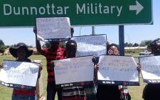 This file photo shows R2K members protesting in solidarity with the Marievale community at SANDF in Marievale, Lenasia and Pretoria, on 13 December 2017. Picture: instargram.com