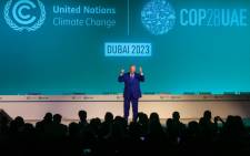 Former US Vice President Al Gore speaks during a session at the COP28 United Nations climate summit in Dubai on December 3, 2023. Picture: KARIM SAHIB / AFP
