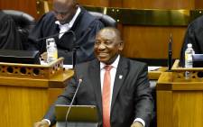 President Cyril Ramaphosa delivering the State of the Nation Address on 13 February 2020. Picture: GCIS