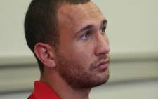 Queensland Reds and Australia rugby union player Quade Cooper at a press conference in Cape Town on 5 April 2011. Picture: Aletta Gardner/Eyewitness News