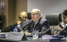 Judge Neels Claassen heads the commission of inquiry into suspended National Police Commissioner Riah Phiyega's fitness to hold office. Picture: Reinart Toerien/EWN.