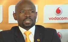 A screengrab picture shows Kaizer Chiefs' new coach, Steve Komphela who was unveiled as their head coach on 17 June 2015.