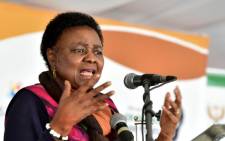 FILE: Higher Education Minister Hlengiwe Mkhize. Picture: GCIS