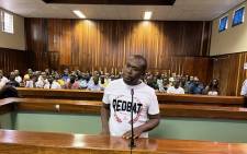 Joseph Nyalungu in the Kabokweni Magistrates Court on Friday, 28 October 2022. Picture: Nkosikhona Duma/Eyewitness News.