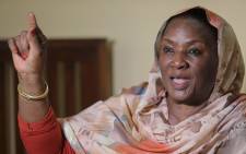 Sudanese activist Zeineb Badreddine talks to AFP during an interview at her home in Omdurman, near the capital Khartoum, on 7 March 2020. Picture: AFP.