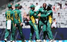 The Proteas beat New Zealand to win the ODI series on 4 March 2017. Picture: @OfficialCSA.