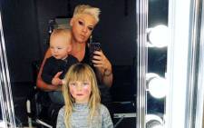 Artist Pink with her daughter Willow Sage Hart and son Jameson Moon Hart. Picture: @p!nk/instagram.com