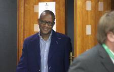 Former arms deal consultant and defence adviser Fana Hlongwane testified at the Seriti Commission of Inquiry on 11 December 2014. Picture: Reinart Toerien/EWN.