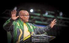 President Jacob Zuma on the final day of the ANC national policy conference on 5 July 2017. Picture: Thomas Holder/EWN