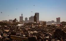 FILE: A waste picker is seen in the Robinson Deep landfill site in Johannesburg. Picture: Christa Eybers/EWN 