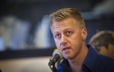 Media personality Gareth Cliff held at his press conference in Johannesburg on 30 January 2016 after the courts ruled that he be reinstated as a judge on tv show 'Idols'. Picture: Reinart Toerien/EWN