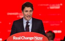 FILE: Justin Trudeau. Picture: AFP.