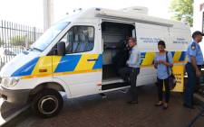 Western Cape Traffic launched a mobile, random breath testing station, the first of its kind in the country. Picture: Bertram Malgas