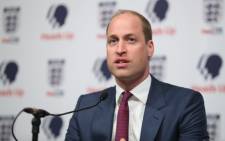 FILE: Britain's Prince William, Duke of Cambridge, President of the Football Association (FA), speaks as he attends the launch of a new mental health campaign at Wembley Stadium in London on 15 May 2019. Picture: AFP
