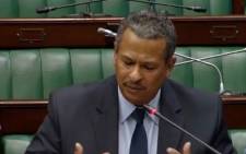 A screengrab of former Eskom CEO Brian Dames during a briefing with a Parliamentary portfolio committee. Picture: YouTube